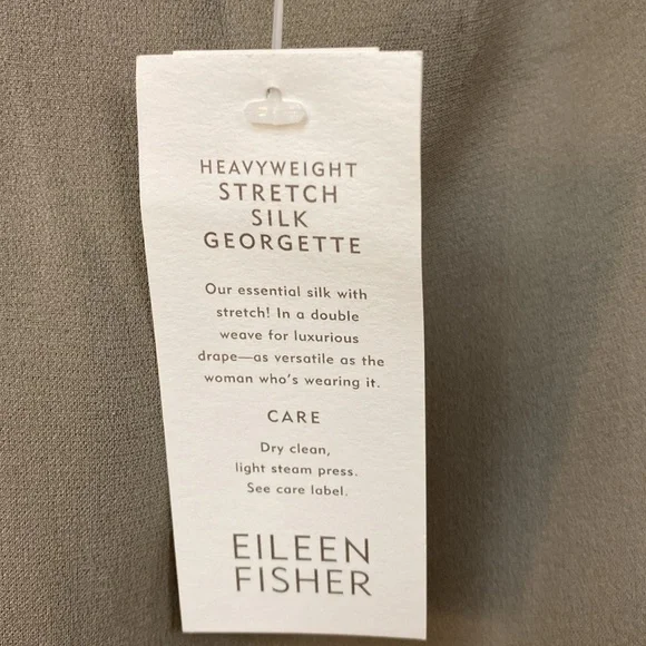 New! Eileen Fisher Silk Blend Dancer Skirt - Picture 4 of 6